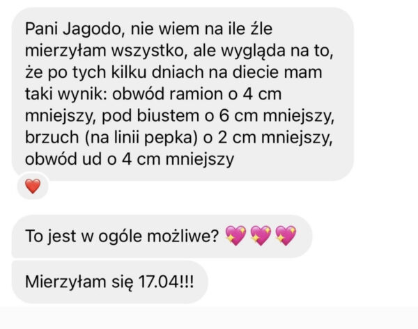 Plan żywieniowy – 3 miesiące