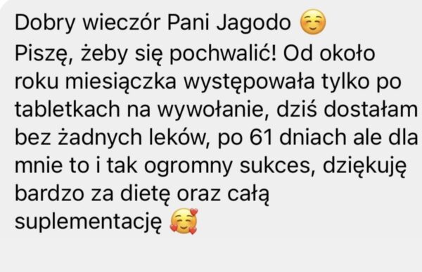 Plan żywieniowy – 3 miesiące
